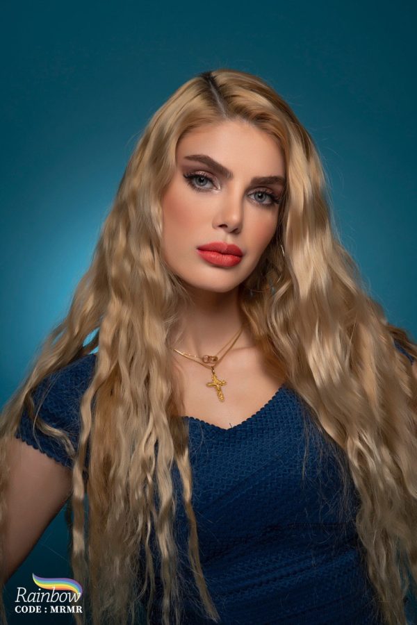 لنز رنگی طوسی با رده های عسلی برای بزرگنمایی چشم کد MRMR - Image 6