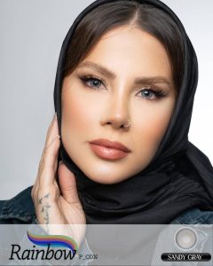 لنز طوسی جذاب SANDY GRAY برای درشت کردن چشمها - Image 5