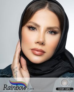 لنز طوسی جذاب SANDY GRAY برای درشت کردن چشمها - Image 2