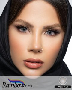لنز طوسی جذاب SANDY GRAY برای درشت کردن چشمها - Image 4