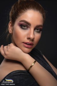 لنز فانتزی رنگی Vega Brown از برند رینبو - Image 2