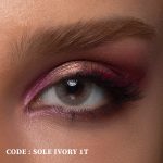 لنز رنگی طوسی روشن یخی Sole Ivory 1T از برند رینبو