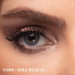 لنز آبی سه دور Sole Blue 3T از برند رینبو