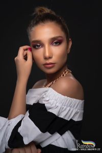 لنز قهوه‌ای دور دار Sole Brown 2T برند رینبو - Image 5