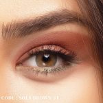 لنز قهوه‌ای عسلی سه تن SOLE Brown 3T برند رینبو