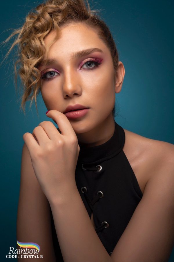لنز یخی طوسی Crystal B از برند رینبو - Image 4