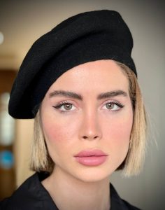 لنز رنگی قهوه‌ای دور دار Fuzzy Brown از برند رینبو - Image 3