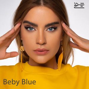 خرید لنز آبی طبیعی