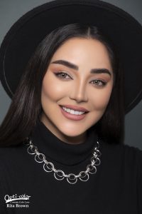 لنز چشم رنگی قهوه ای دور دار اُپتی کالر مدل  Rita-Brown - Image 2