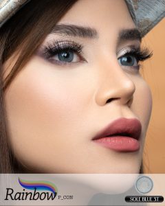 لنز آبی سه دور Sole Blue 3T از برند رینبو - Image 2