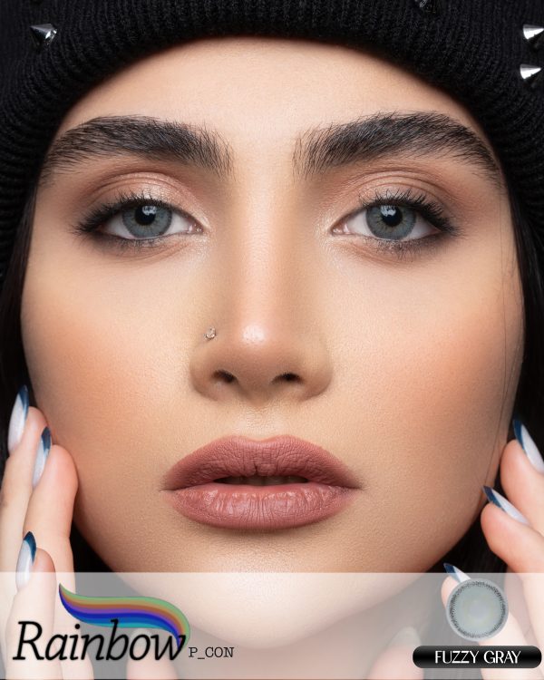 لنز خاکستری مایل به سبز Fuzzy Gray از برند رینبو - Image 4