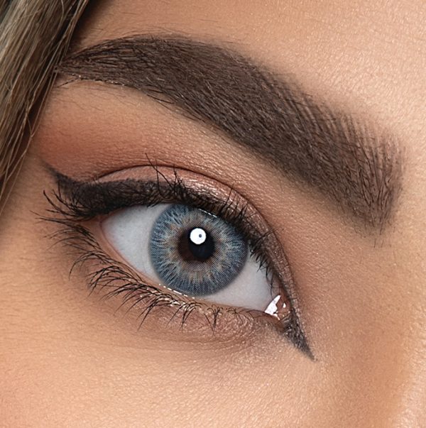 لنز چشم رنگی اُپتی کالر مدل Rita-Light-Blue رنگ آبی روشن - Image 8