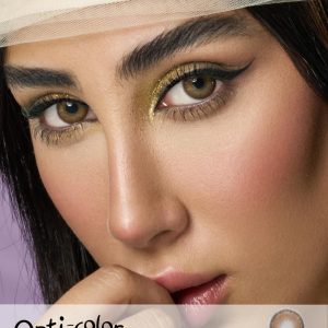 لنز Radix Brown اپتی کالر | قهوه‌ای نچرال ساخت کره