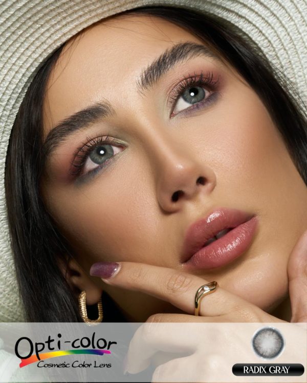 لنز رنگی Radix Gray | اپتی کالر