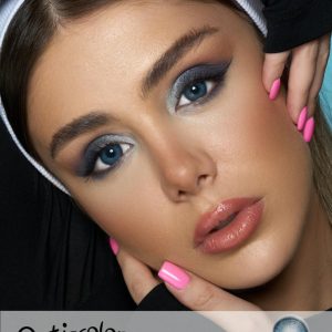 لنز Radix Blue اپتی کالر | آبی نچرال بدون دور