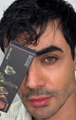 لنز طوسی دور مشکی محو Alice Gray - Image 4