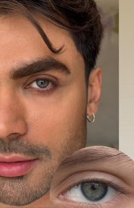 لنز طوسی دور مشکی محو Alice Gray - Image 2